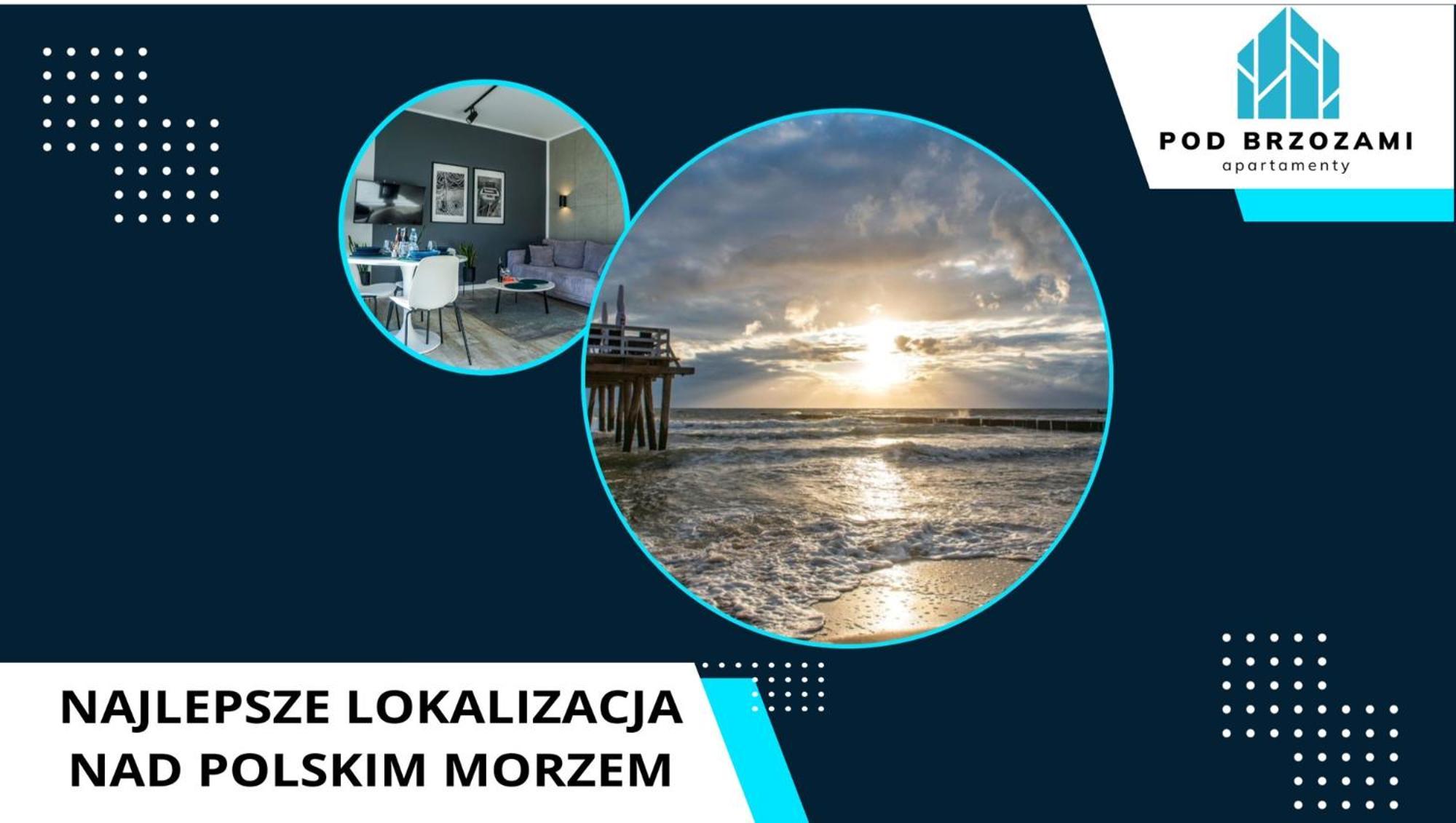 Pod Brzozami Apartamenty Dwie Sosny Ustronie Morskie Bagian luar foto